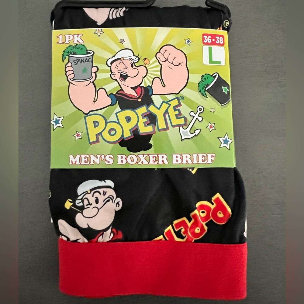 NWT Men's Popeye Boxer Brief